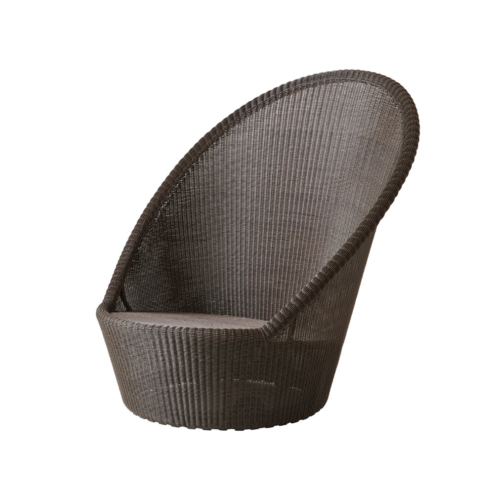 Cane-line Kingston sun chair Mocha | Scandinavian Design | Brown
