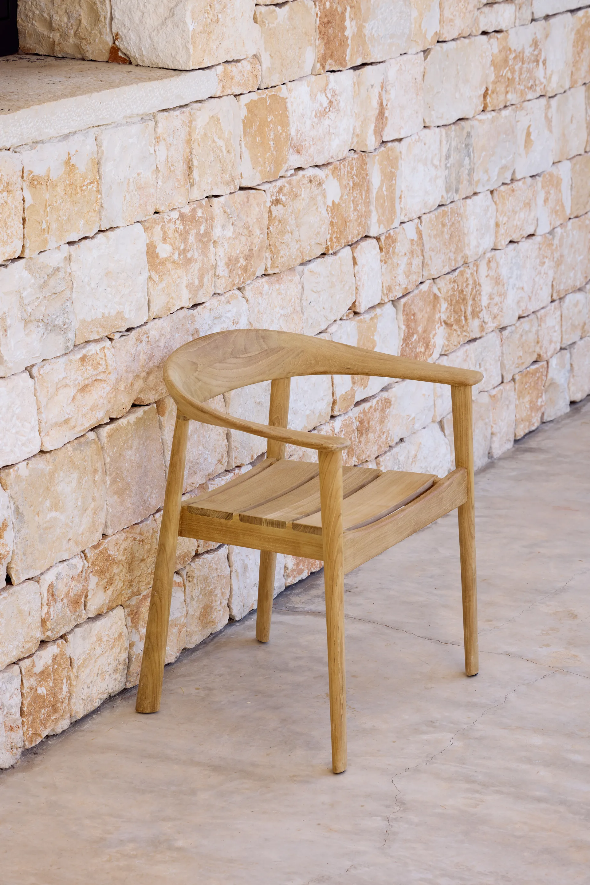 Majestic armchair, Teak Cane-line