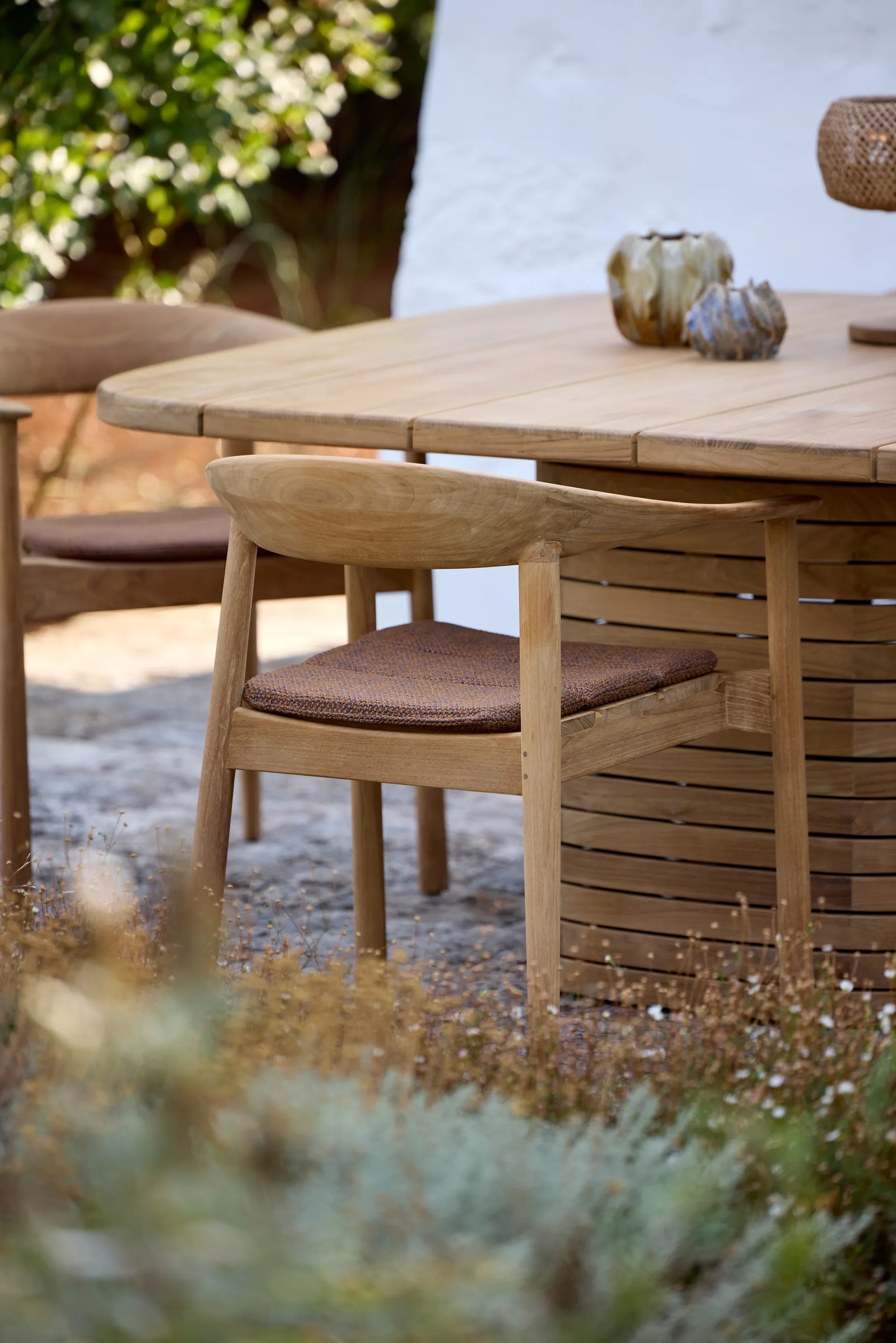 Majestic armchair, Teak Cane-line