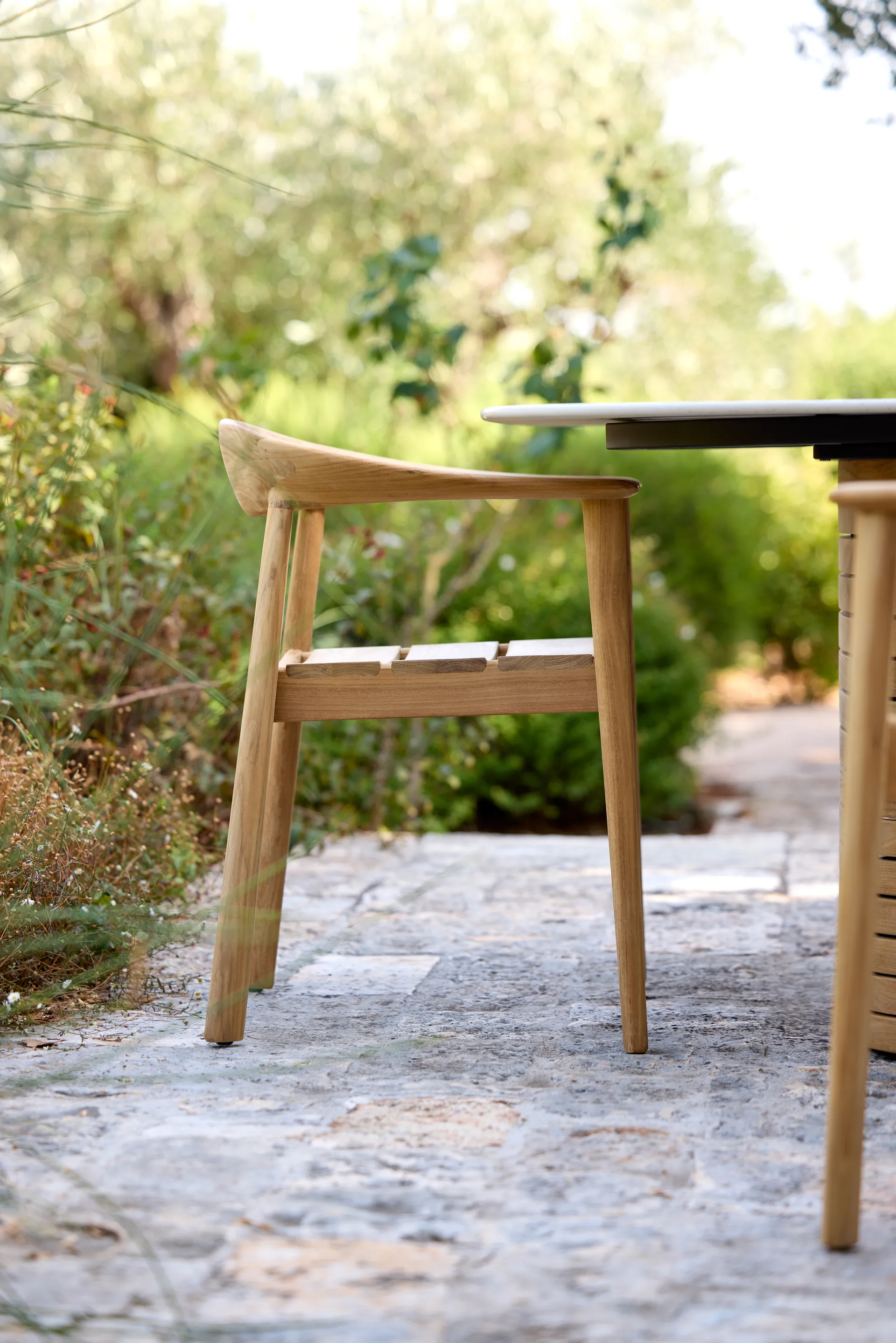 Majestic armchair, Teak Cane-line