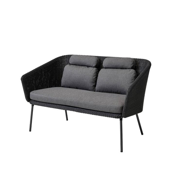 Mega bench - Graphic, incl. grey cushions - Cane-line