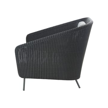 Mega lounge armchair - Graphic, incl. grey cushions - Cane-line