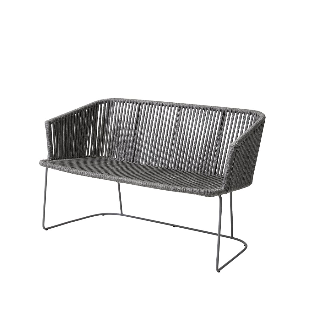 Cane-line Moments bench Grey | Scandinavian Design | Grey