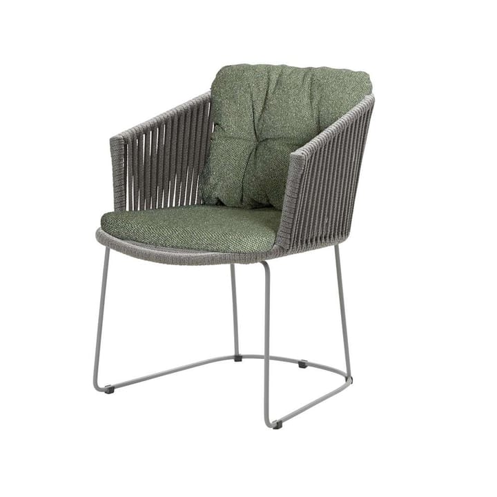 Moments chair - Cane-Line Natté dark green-Cane-Line soft rope - Cane-line