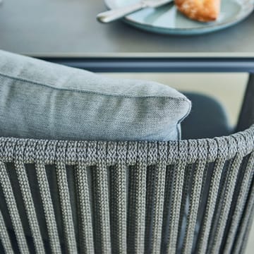 Moments stackable chair cushion - Cane-Line Natté light grey - Cane-line