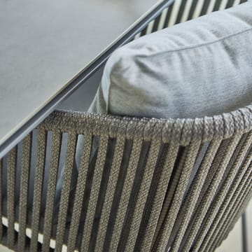 Moments stackable chair cushion - Cane-Line Natté light grey - Cane-line