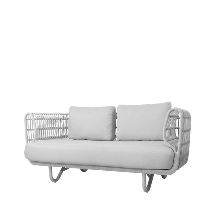 Nest sofa 2-seater - White, Cane-Line Natté white - Cane-line