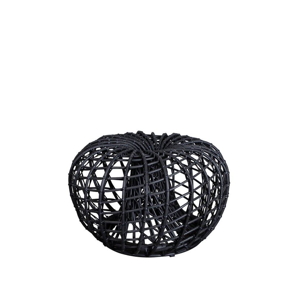 Cane-line Nest table/footstool Lava grey, small | Scandinavian Design | Garden tables | Grey