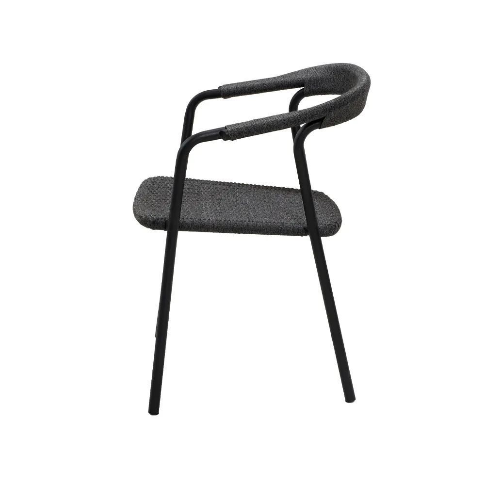 Noble chair, Dark grey Cane-line