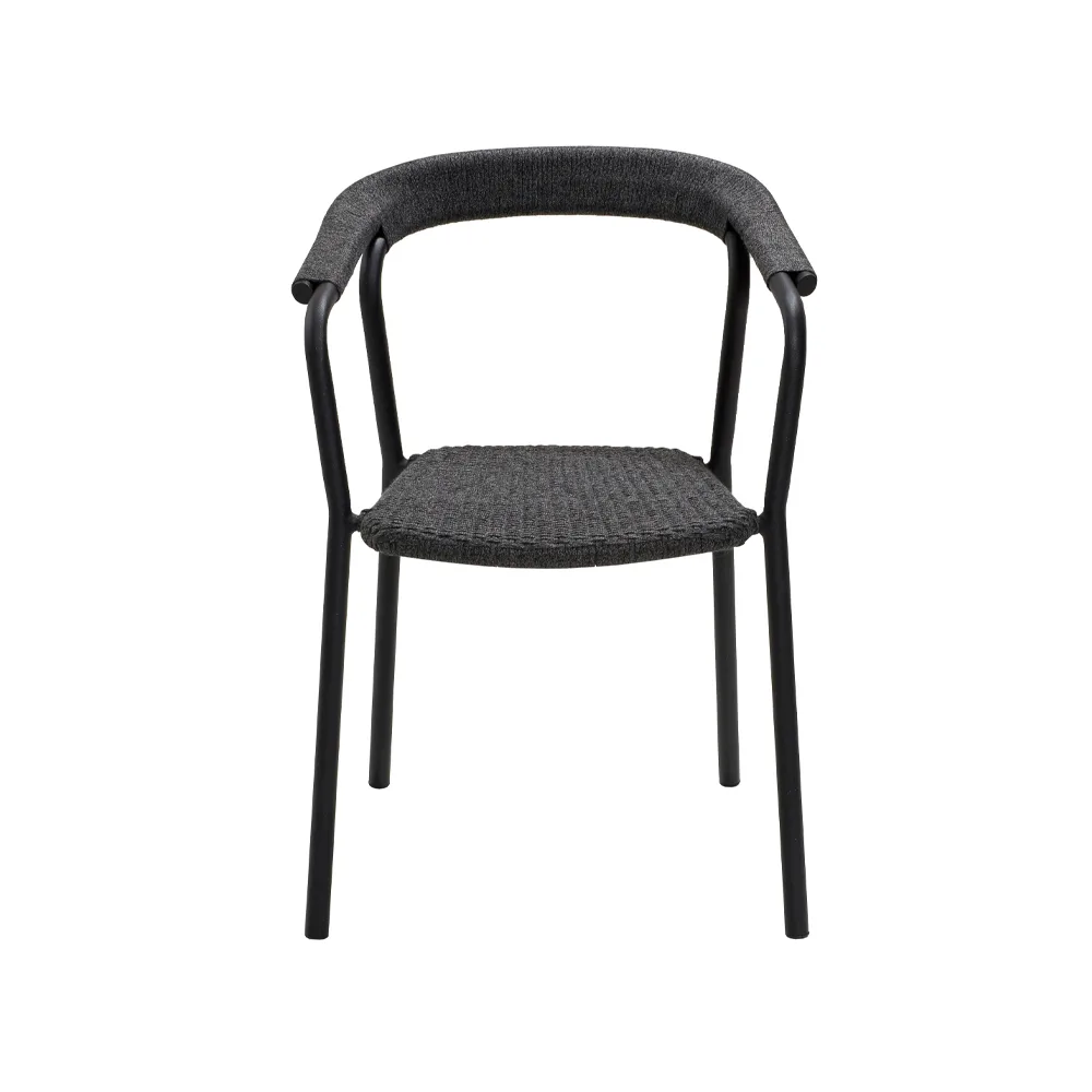 Noble chair, Dark grey Cane-line