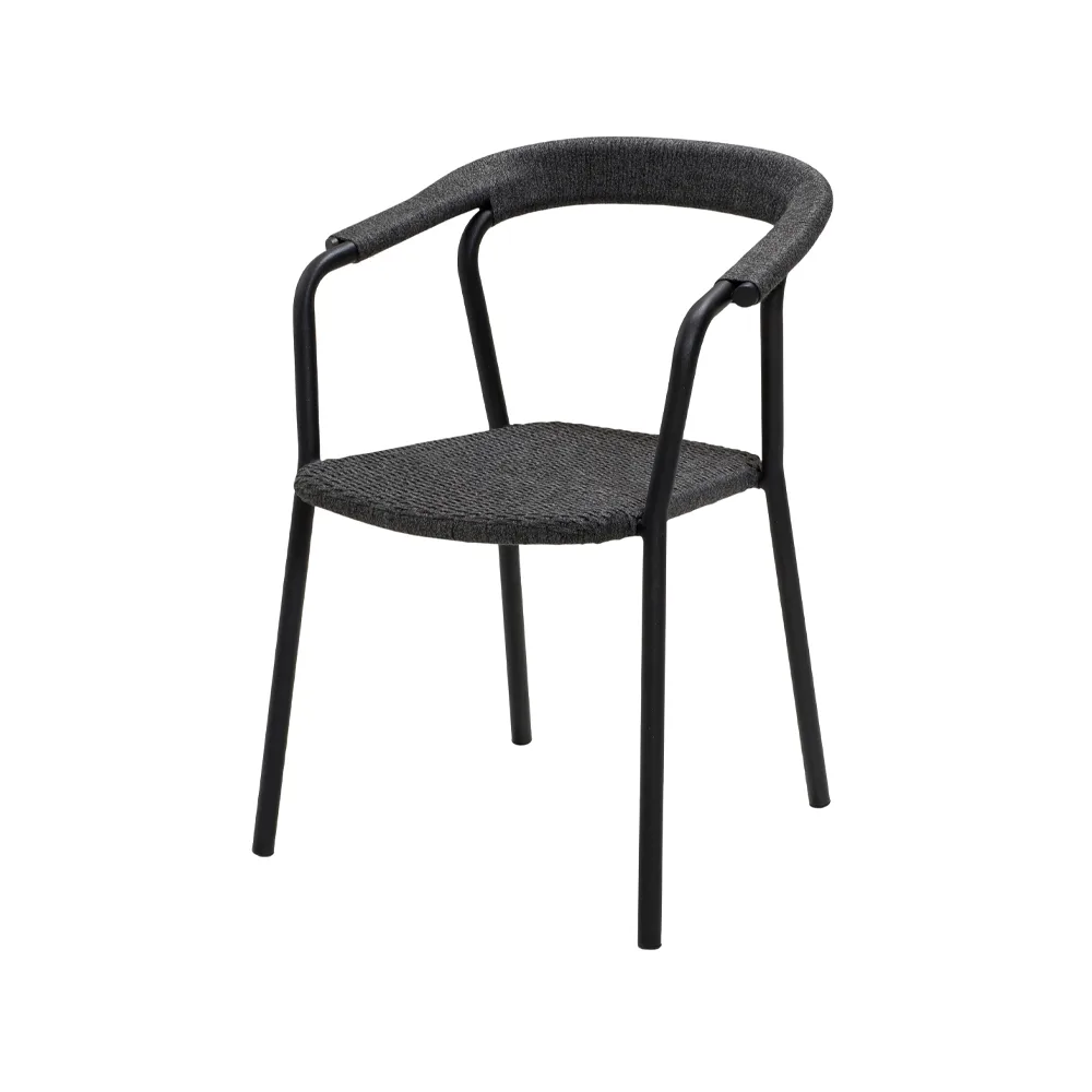Noble chair, Dark grey Cane-line
