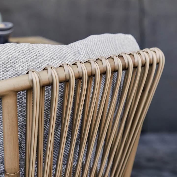 Ocean armchair aluminum, Natural Cane-line