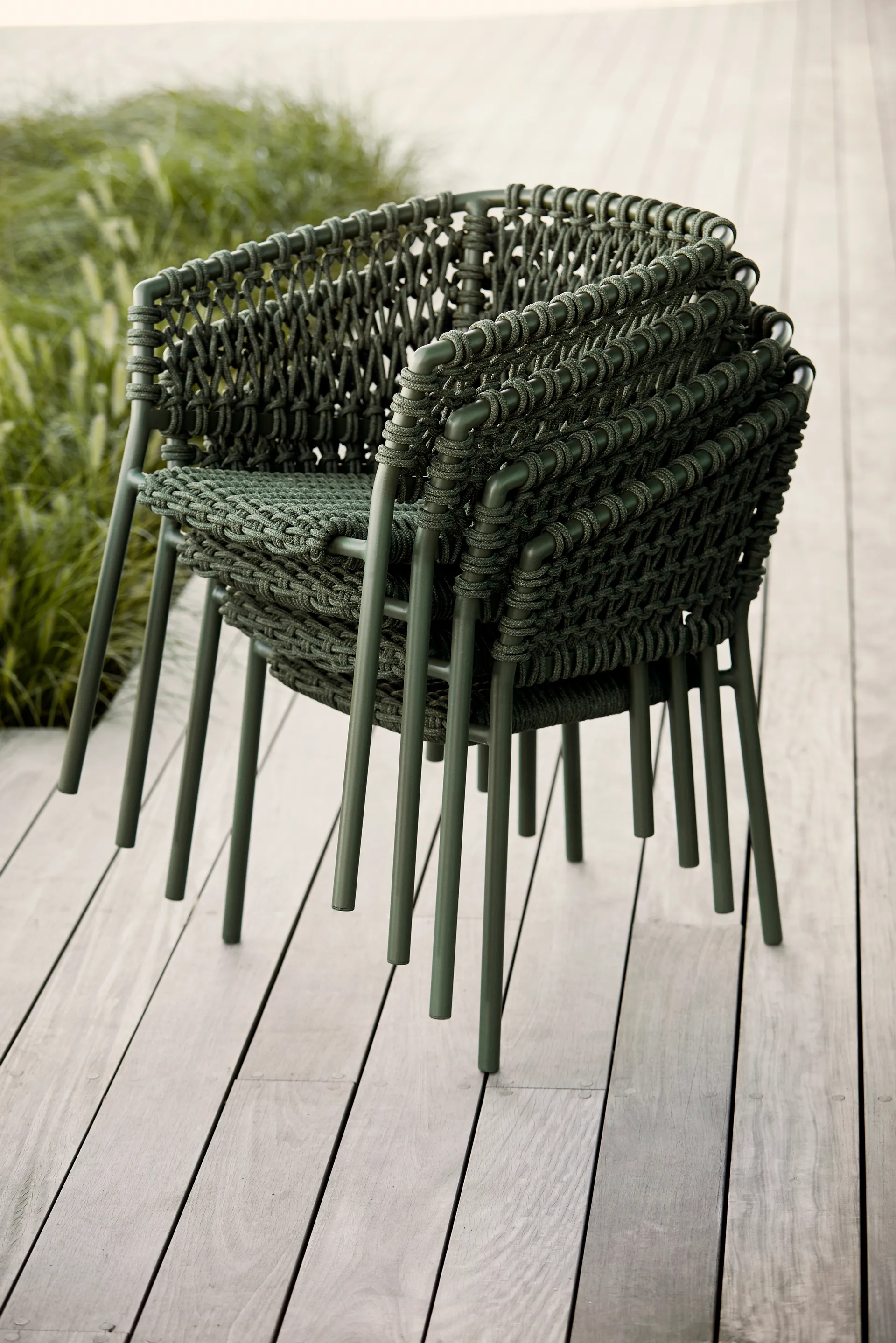 Ocean armchair soft rope, Sand Cane-line