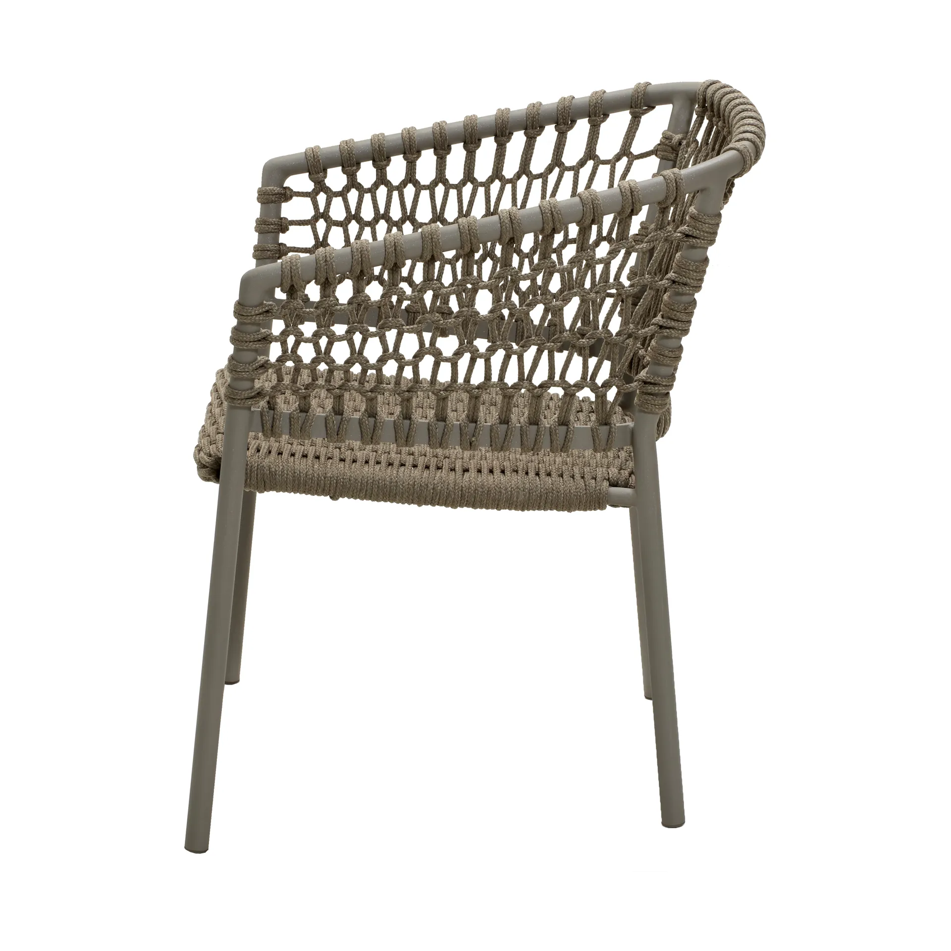 Ocean armchair soft rope, Taupe Cane-line