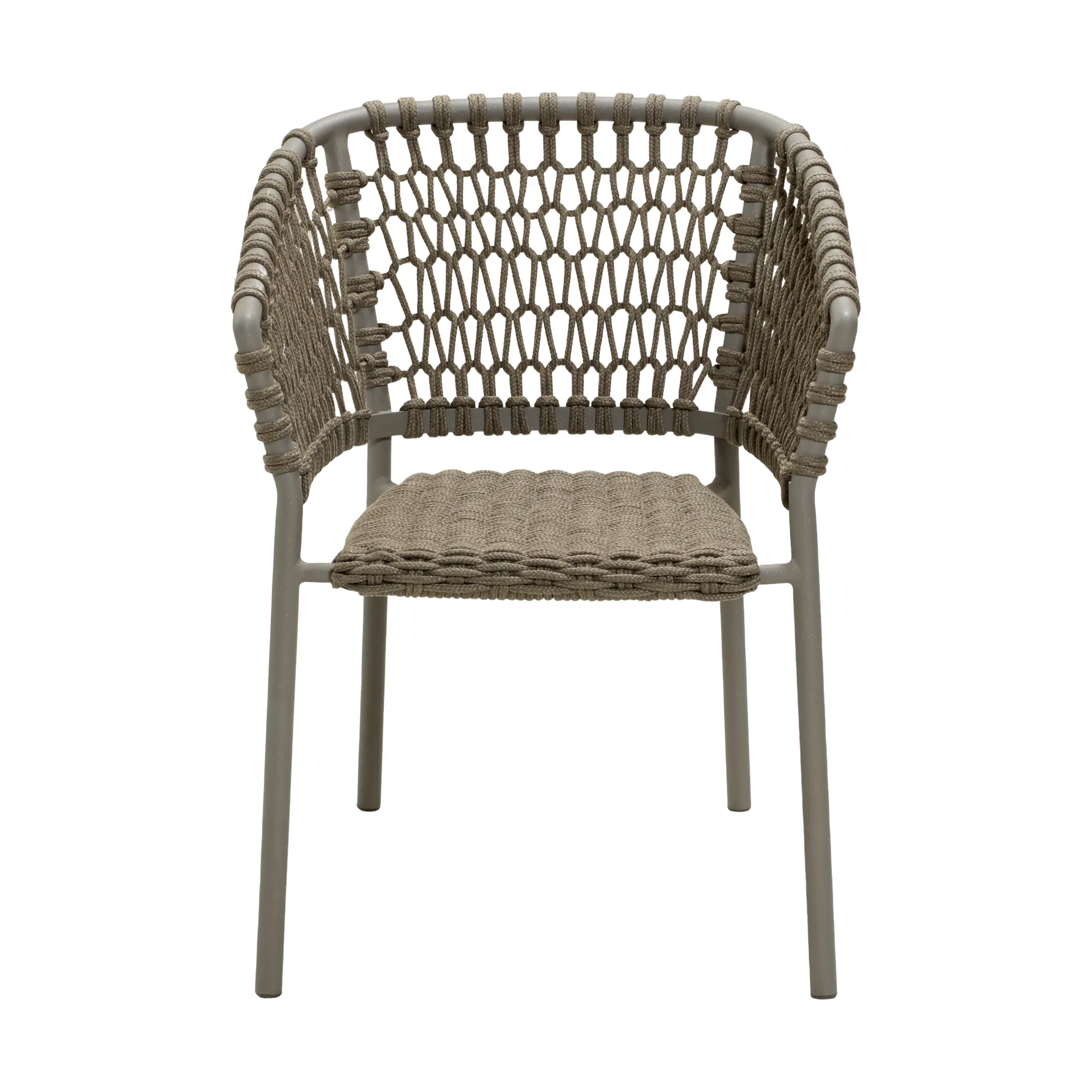 Ocean armchair soft rope, Taupe Cane-line