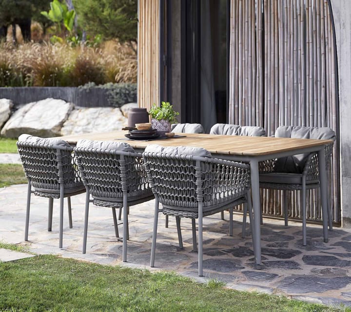 Ocean armchair soft rope, Taupe Cane-line
