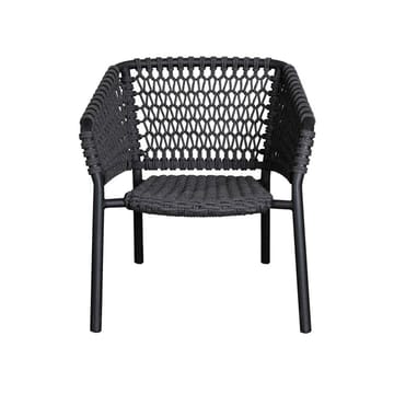 Ocean lounge armchair - Dark grey - Cane-line