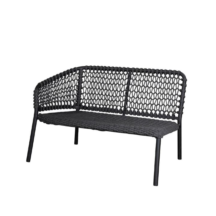 Ocean modular sofa - Dark grey, right - Cane-line