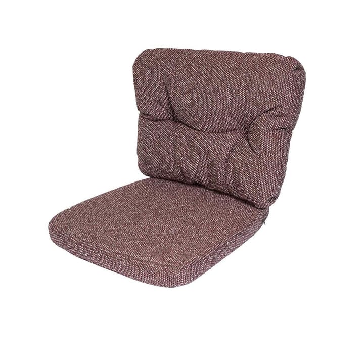 Ocean/Basket/Moments cushion set chair - Wove dark bordeaux - Cane-line