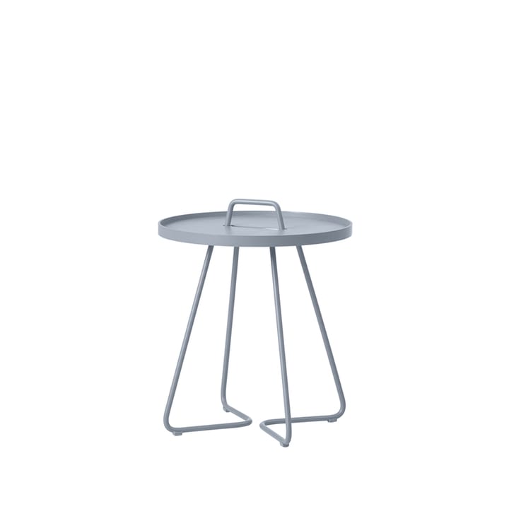 On the move table Ø37 cm - Light grey - Cane-line