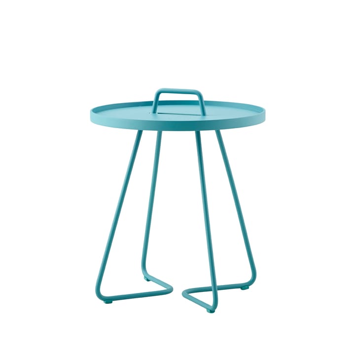 On the move table Ø44 cm - Aqua - Cane-line