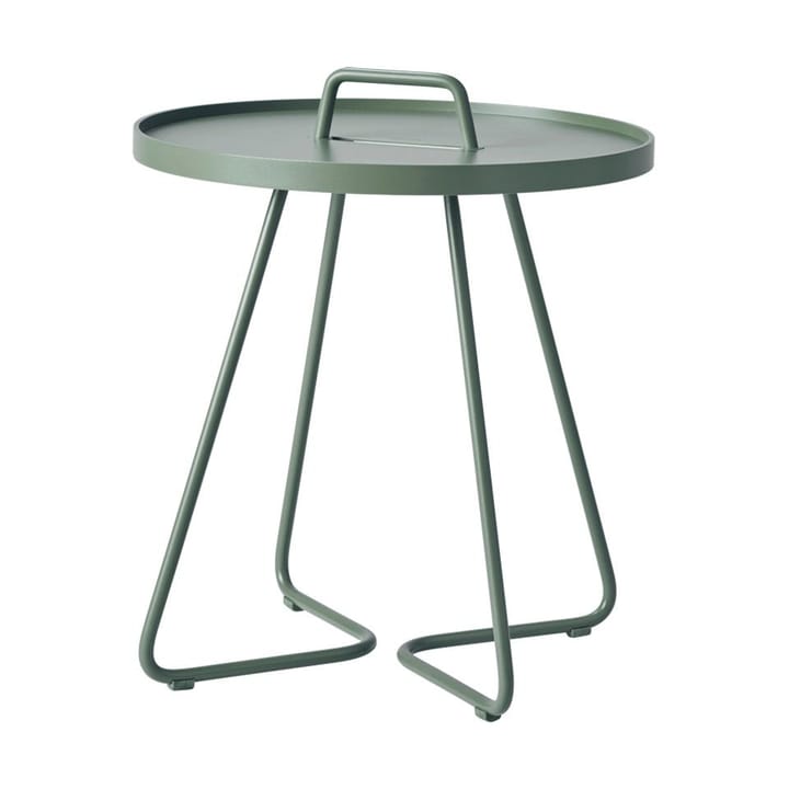 On the move table Ø44 cm - Dusty green - Cane-line