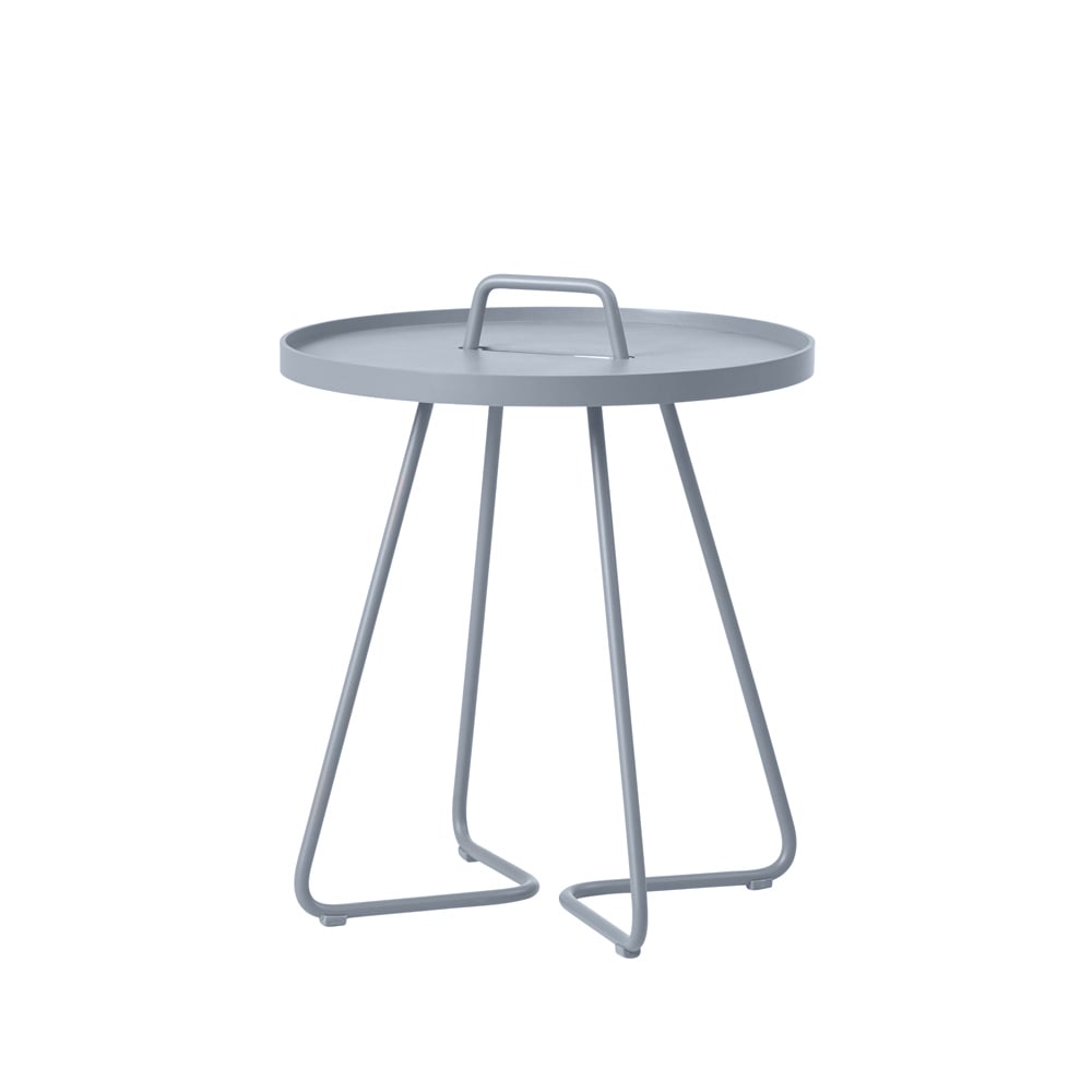 Cane-line On the move table o44 cm Light grey | Scandinavian Design | Garden tables | Grey