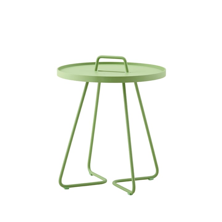 On the move table Ø44 cm - Olive green - Cane-line