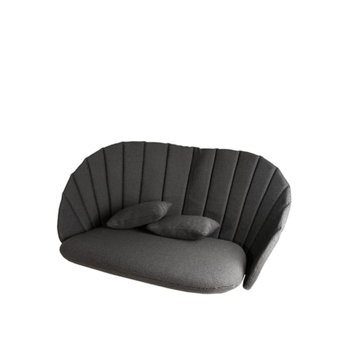 Peacock cushion set sofa 2-seater - Focus dark grey - Cane-line