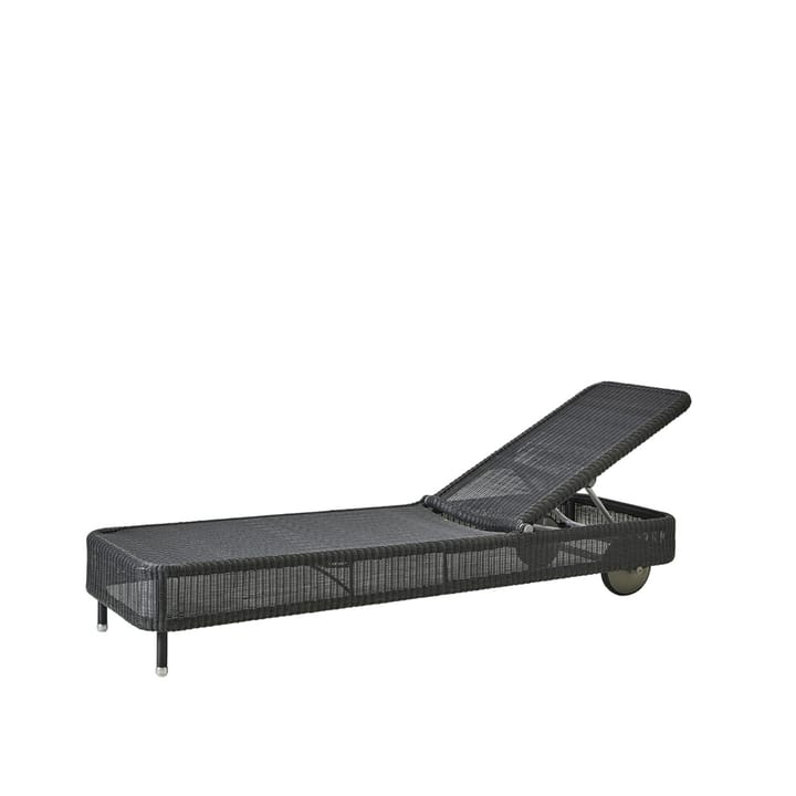 Presley sun lounger weave - Graphite - Cane-line