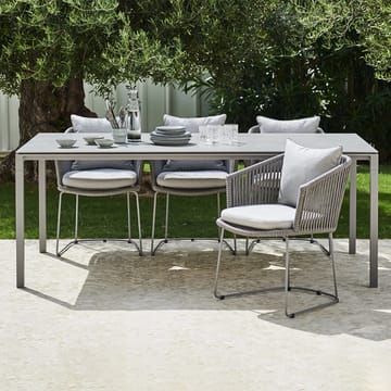 Pure dining table - Basalt grey-light grey 150x90 cm - Cane-line