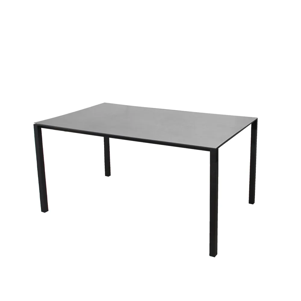 Pure dining table, Concrete grey-lava grey 150x90 cm Cane-line