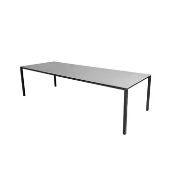 Pure dining table - Concrete grey-lava grey 280x100 cm - Cane-line