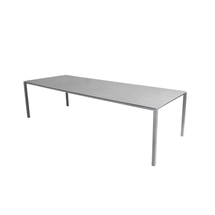 Pure dining table - Concrete grey-light grey 280x100 cm - Cane-line