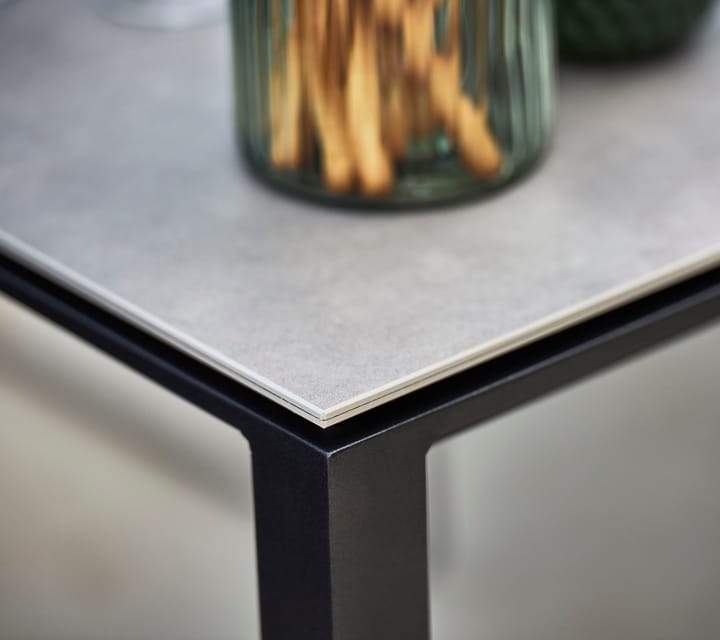 Pure table 200x100 cm Basalt grey-lava grey Cane-line