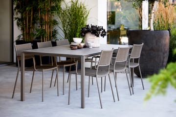 Pure table 200x100 cm Basalt grey-taupe - undefined - Cane-line