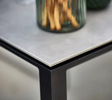 Pure table 200x100 cm Concrete grey-lava grey - Cane-line