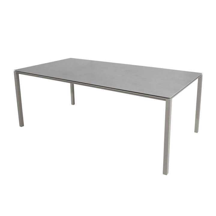 Pure table 200x100 cm Concrete grey-taupe - undefined - Cane-line