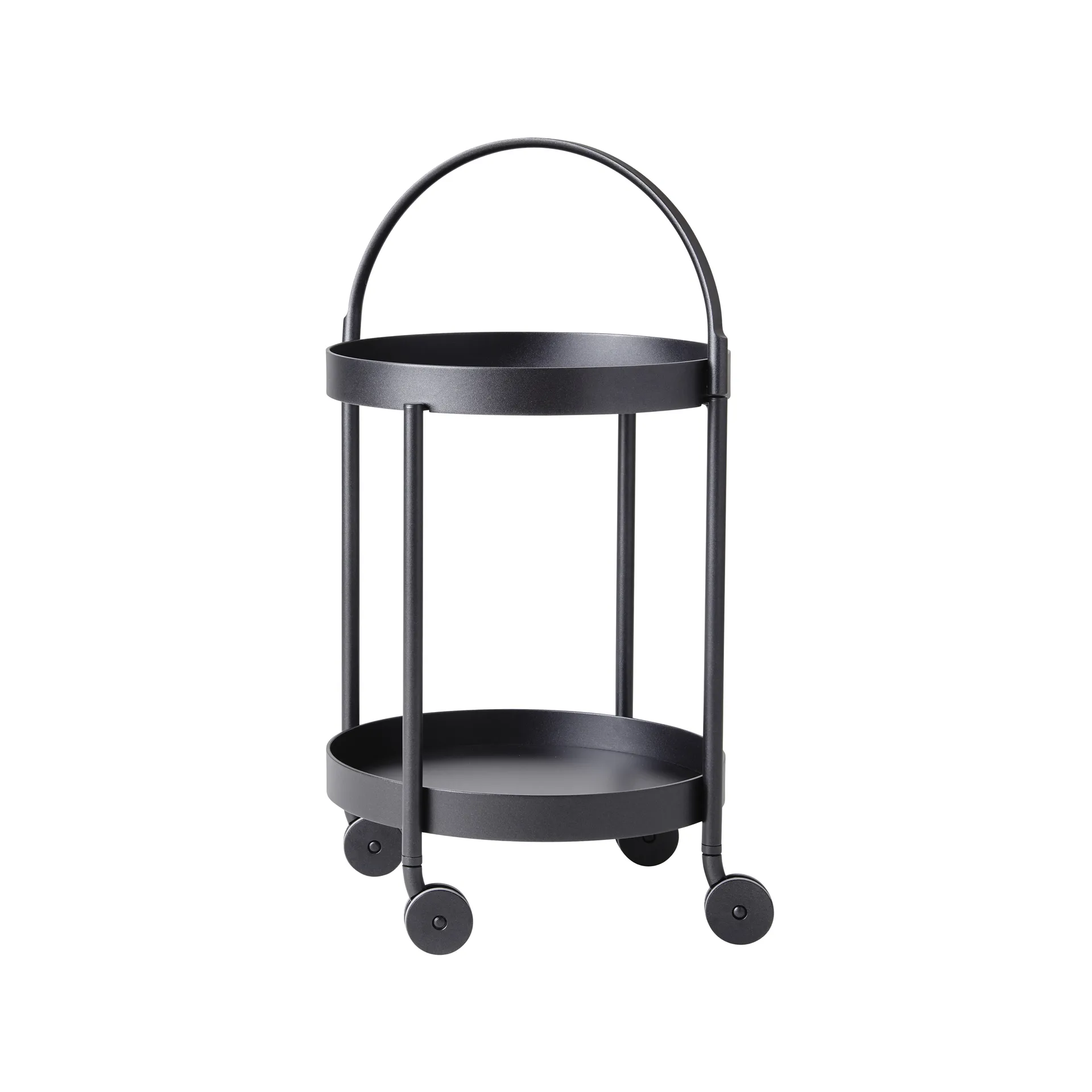 Roll trolley, Lava grey Cane-line