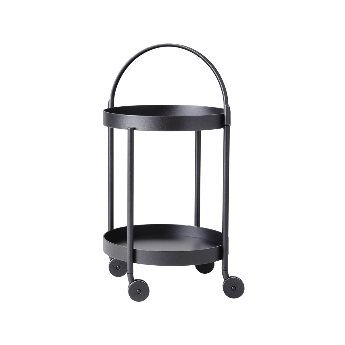 Cane-line Roll trolley Lava grey | Scandinavian Design | Garden tables | Grey
