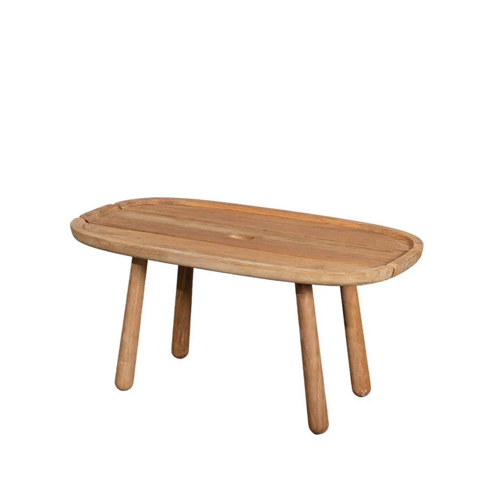 Cane-line Royal coffee table Teak, rectangular | Scandinavian Design | Garden tables | Brown
