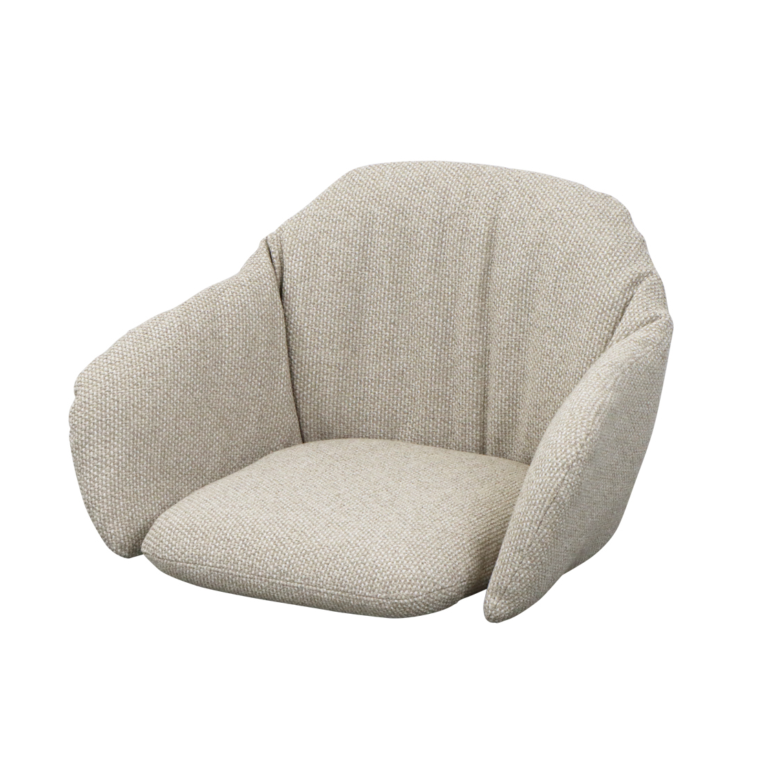 Cane-line Stay chair cushion set Desert sand (Rise)