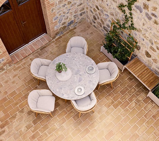 Stay chair, Natural (Weave) Cane-line
