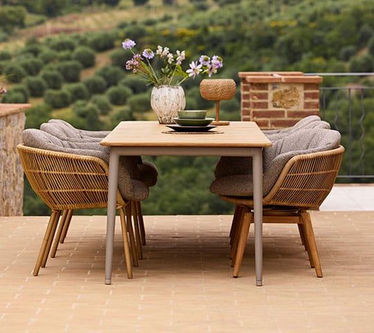 Stay chair, Natural (Weave) Cane-line