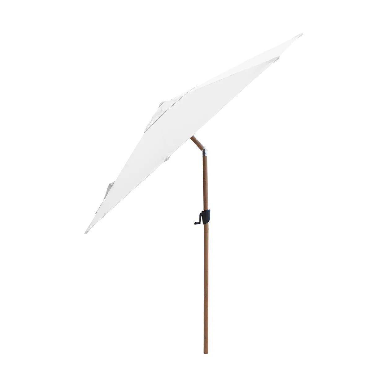 Cane-line Sunshade parasol tilt o3 m Woodlook-White