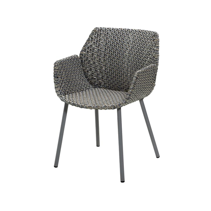 Vibe chair - Light grey/grey/taupe - Cane-line