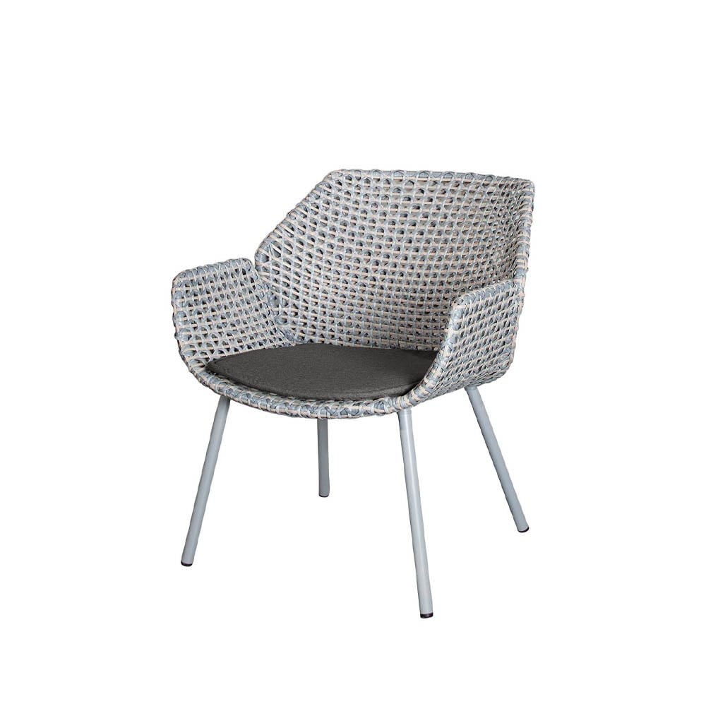 Cane-line Vibe lounge armchair cushion Cane-Line Natté black