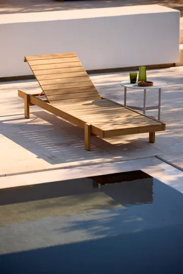 Vista sun lounger - Teak - Cane-line