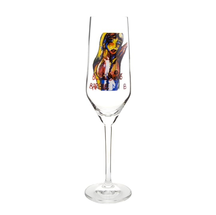 Bleeding Barbie champagne glass - 30 cl - Carolina Gynning