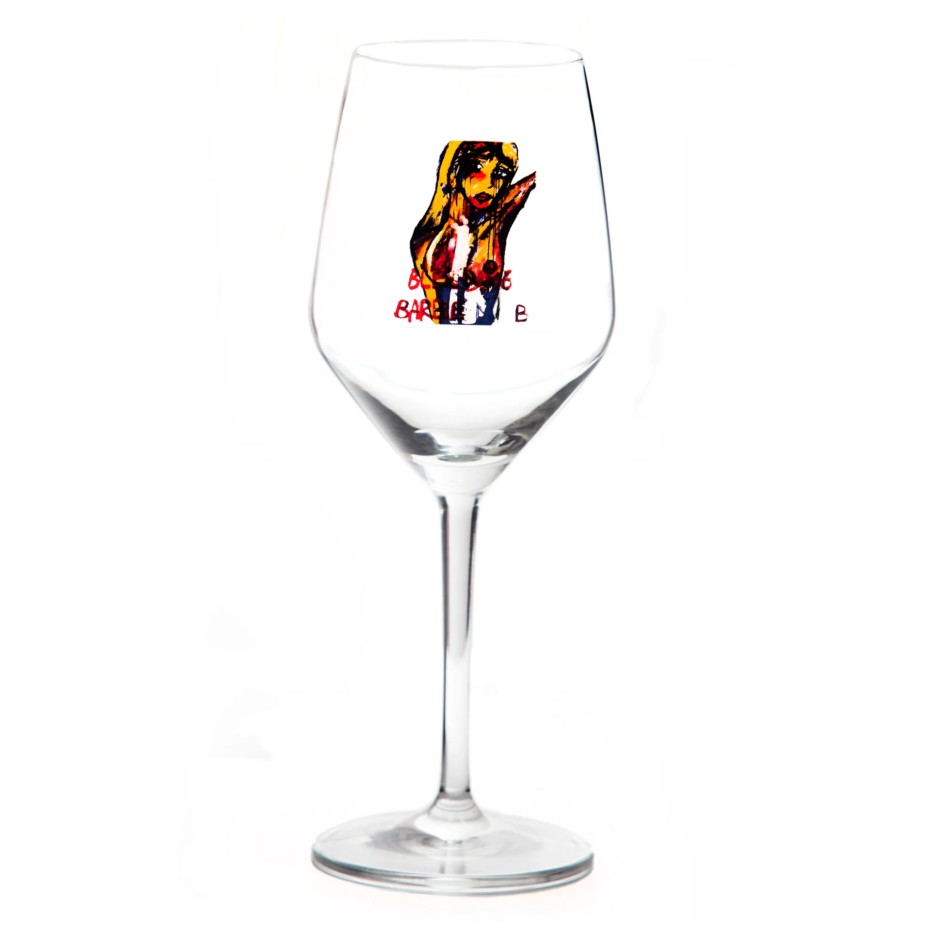 Bleeding Barbie rosé/white wine glass, 40 cl Carolina Gynning